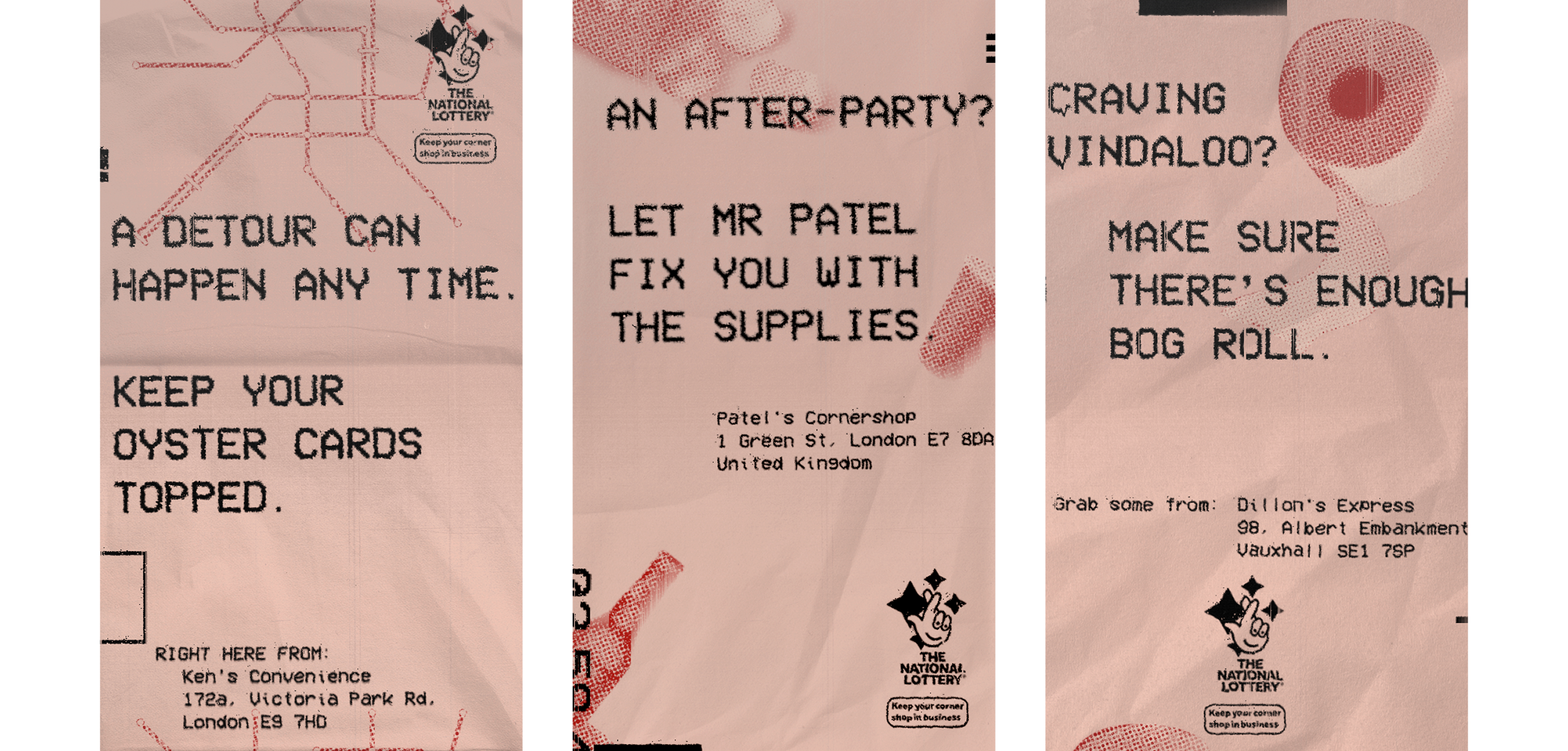 National Lottery brand identity showcase