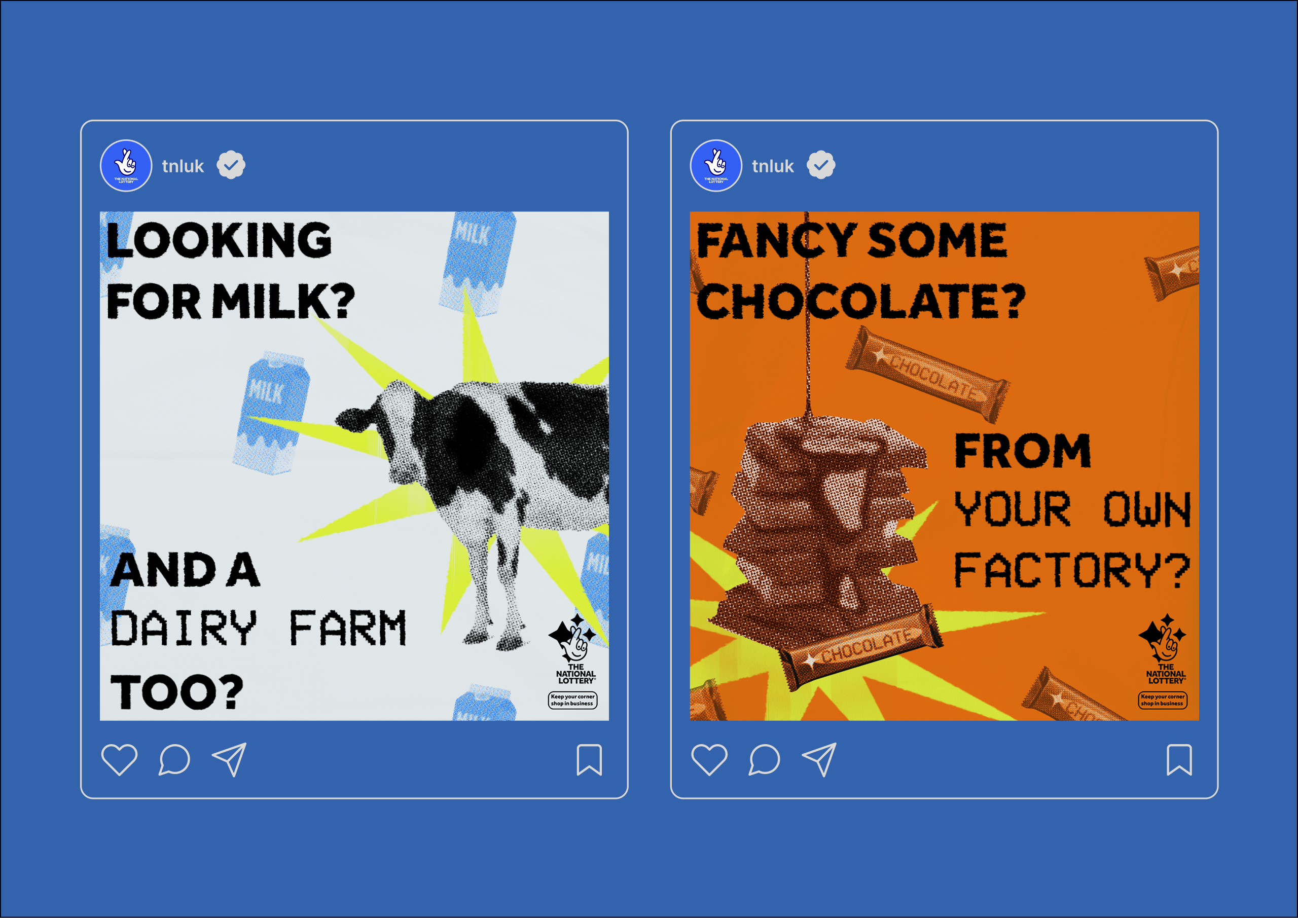 National Lottery brand identity showcase