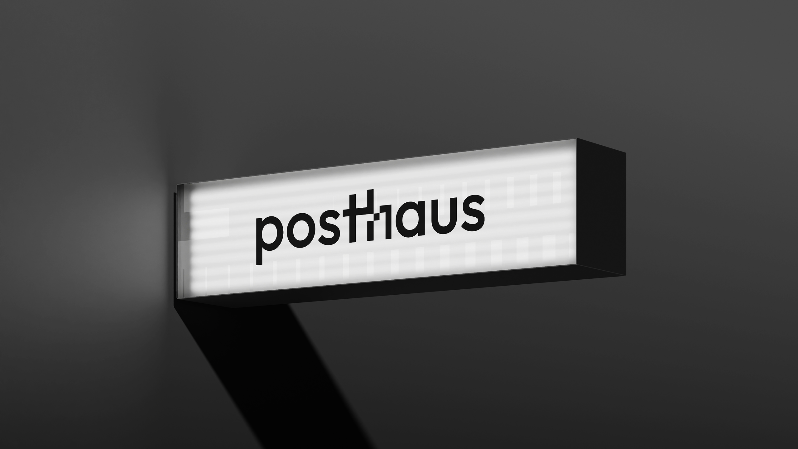 Posthaus brand identity showcase
