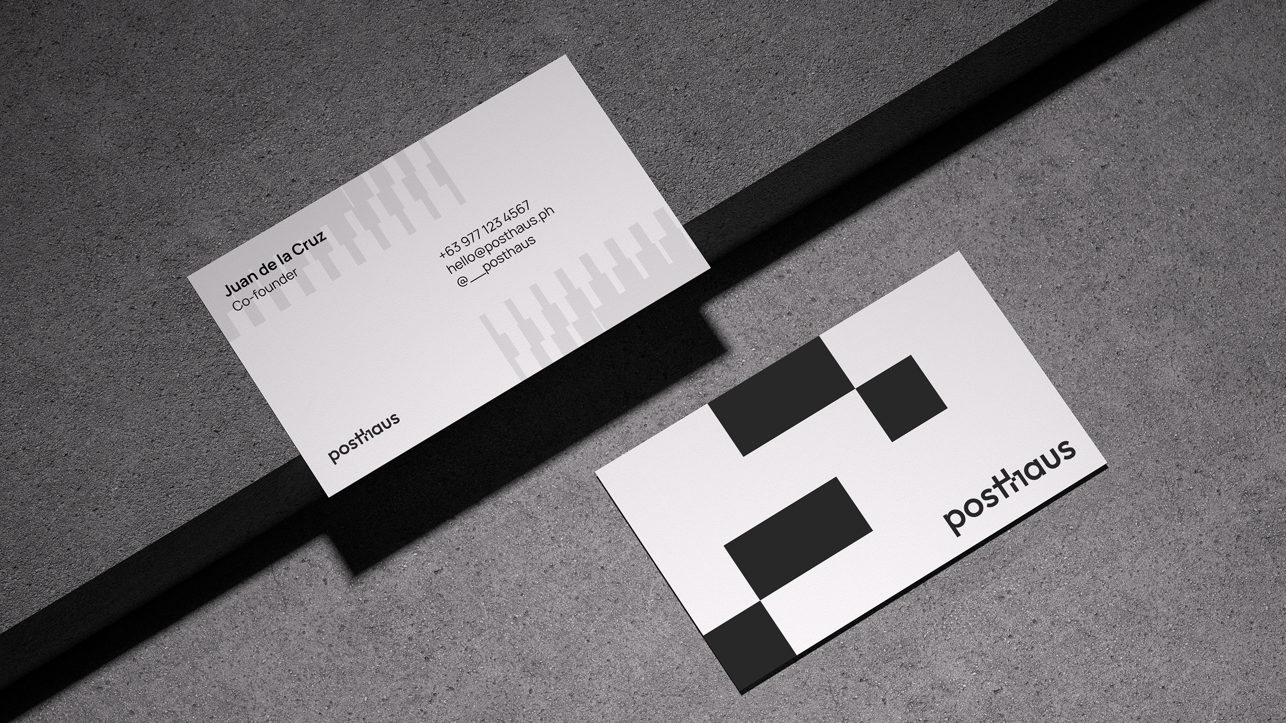 Posthaus brand identity showcase