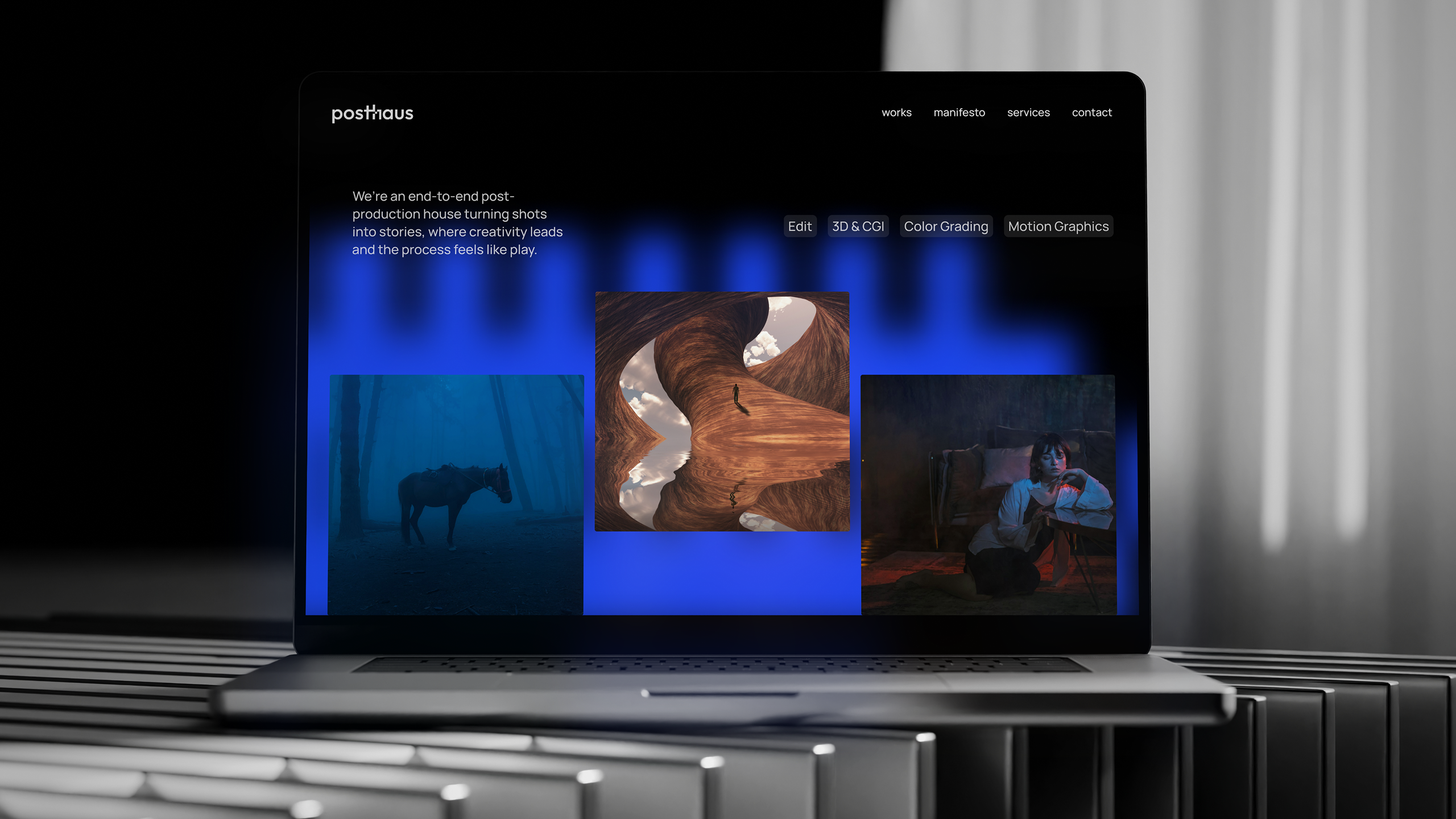 Posthaus brand identity showcase