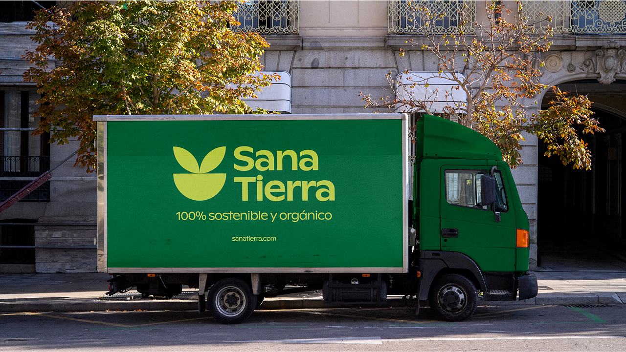 sana tierra brand identity showcase