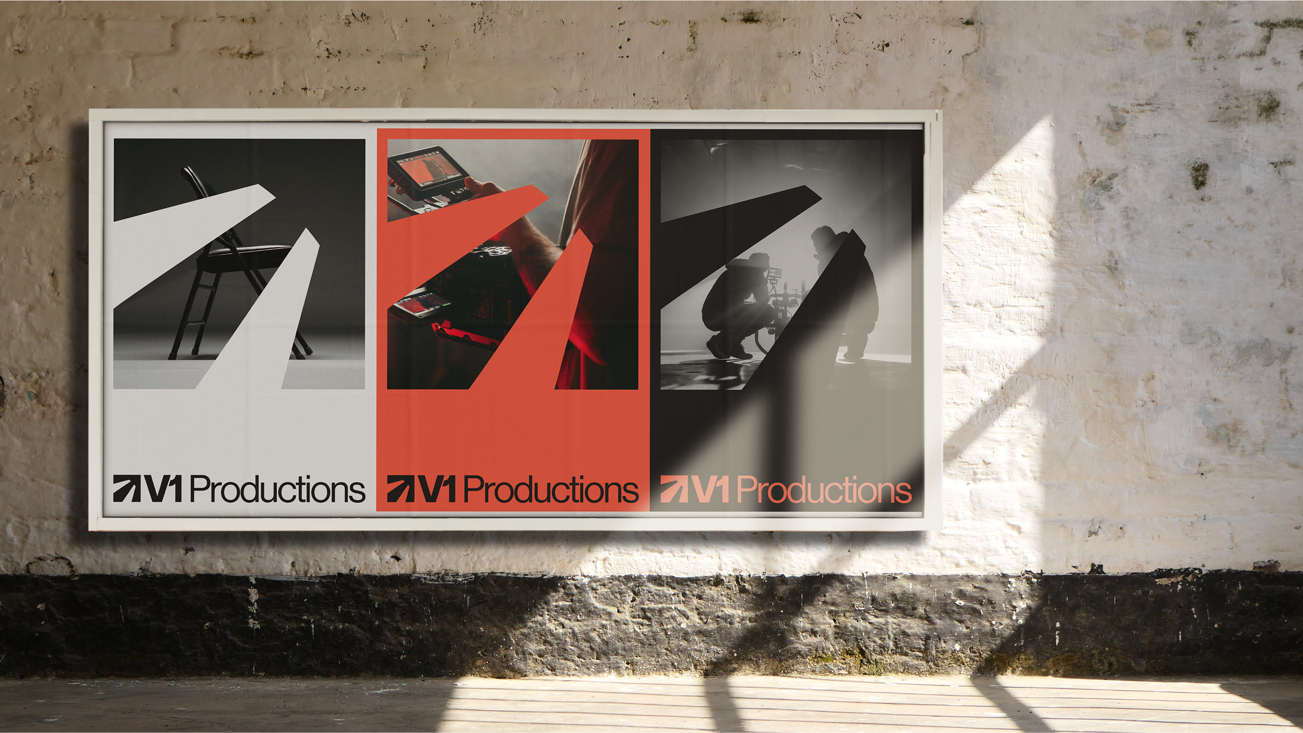 v1 brand identity showcase