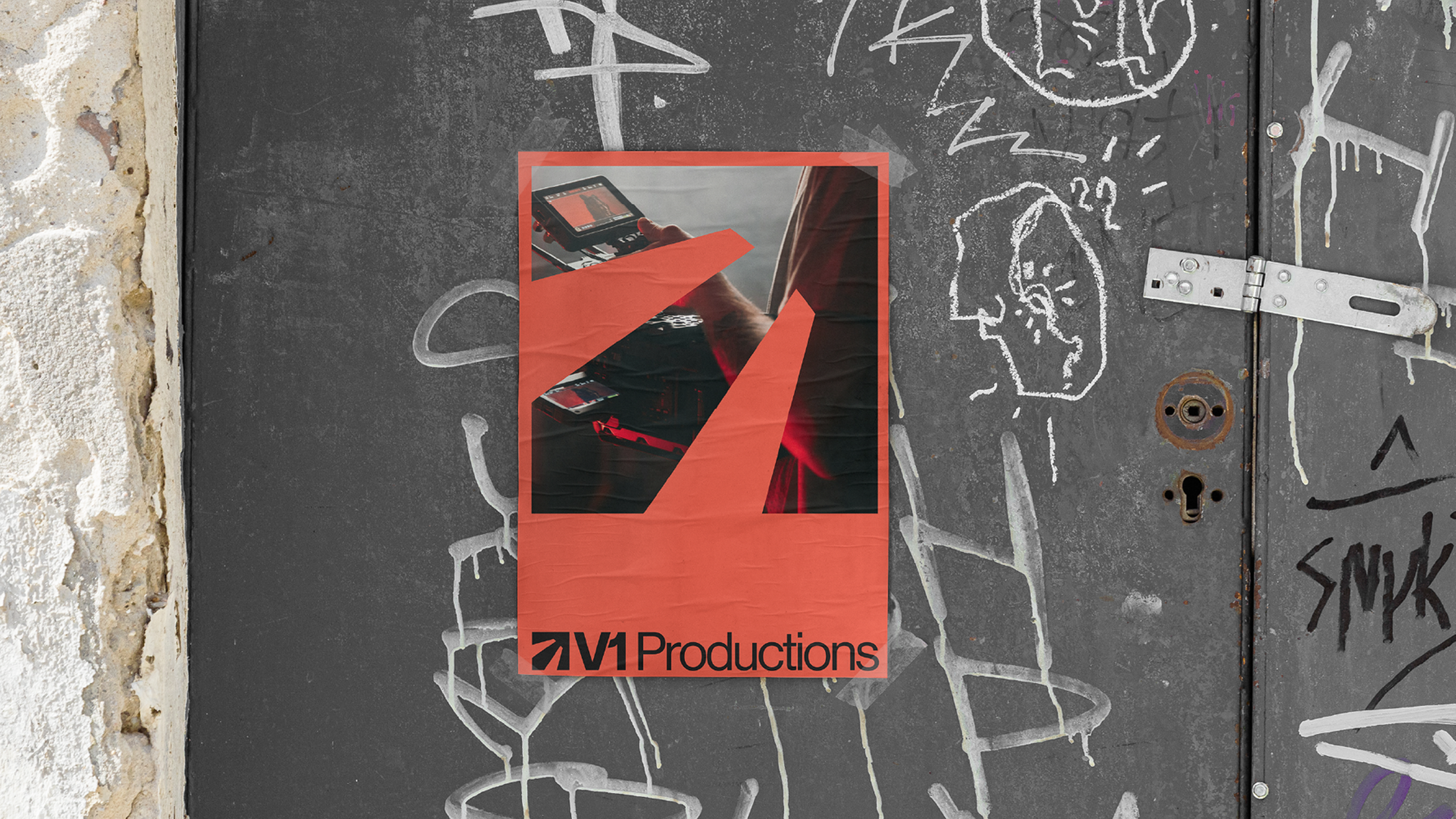 v1 brand identity showcase