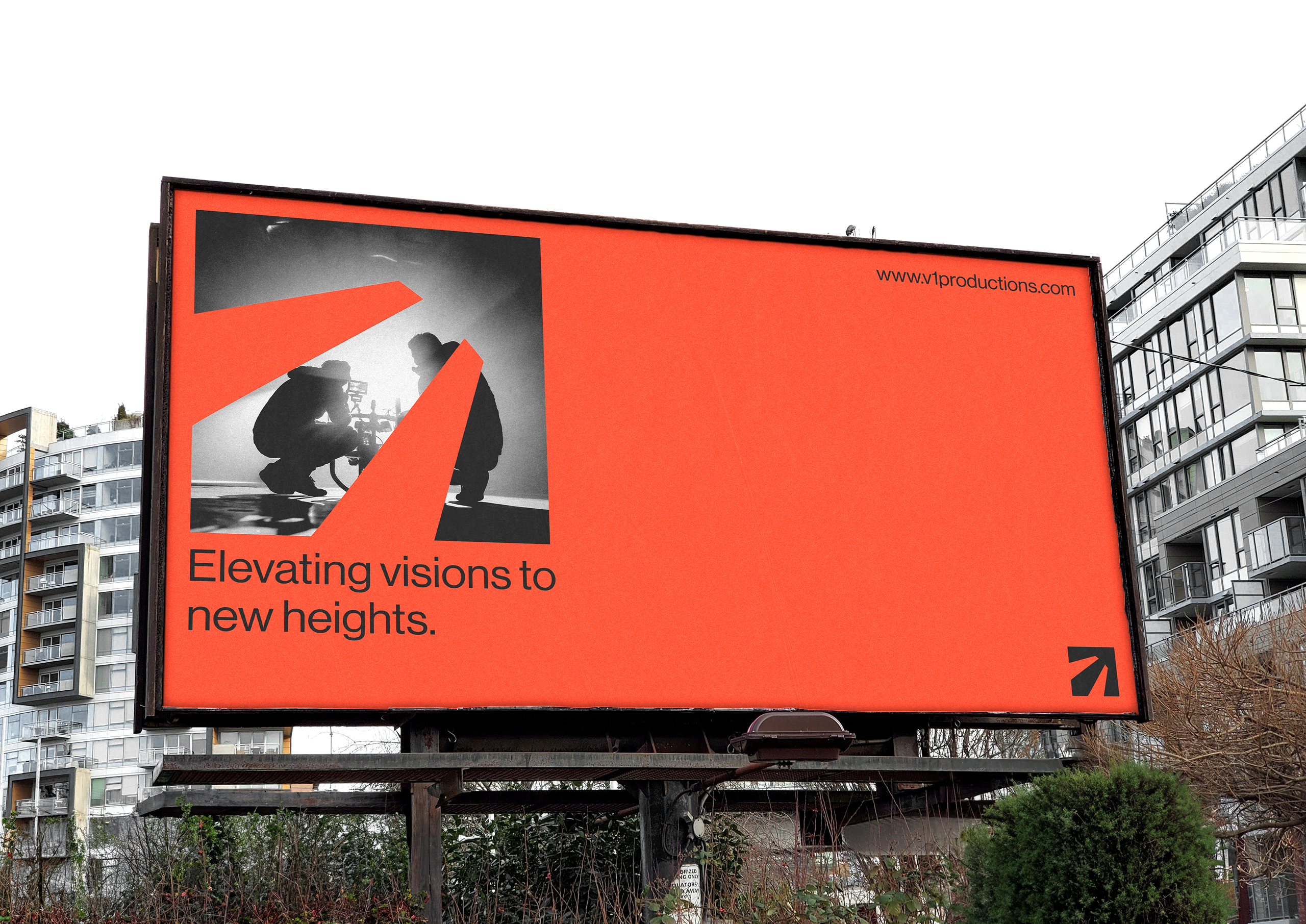 v1 brand identity showcase