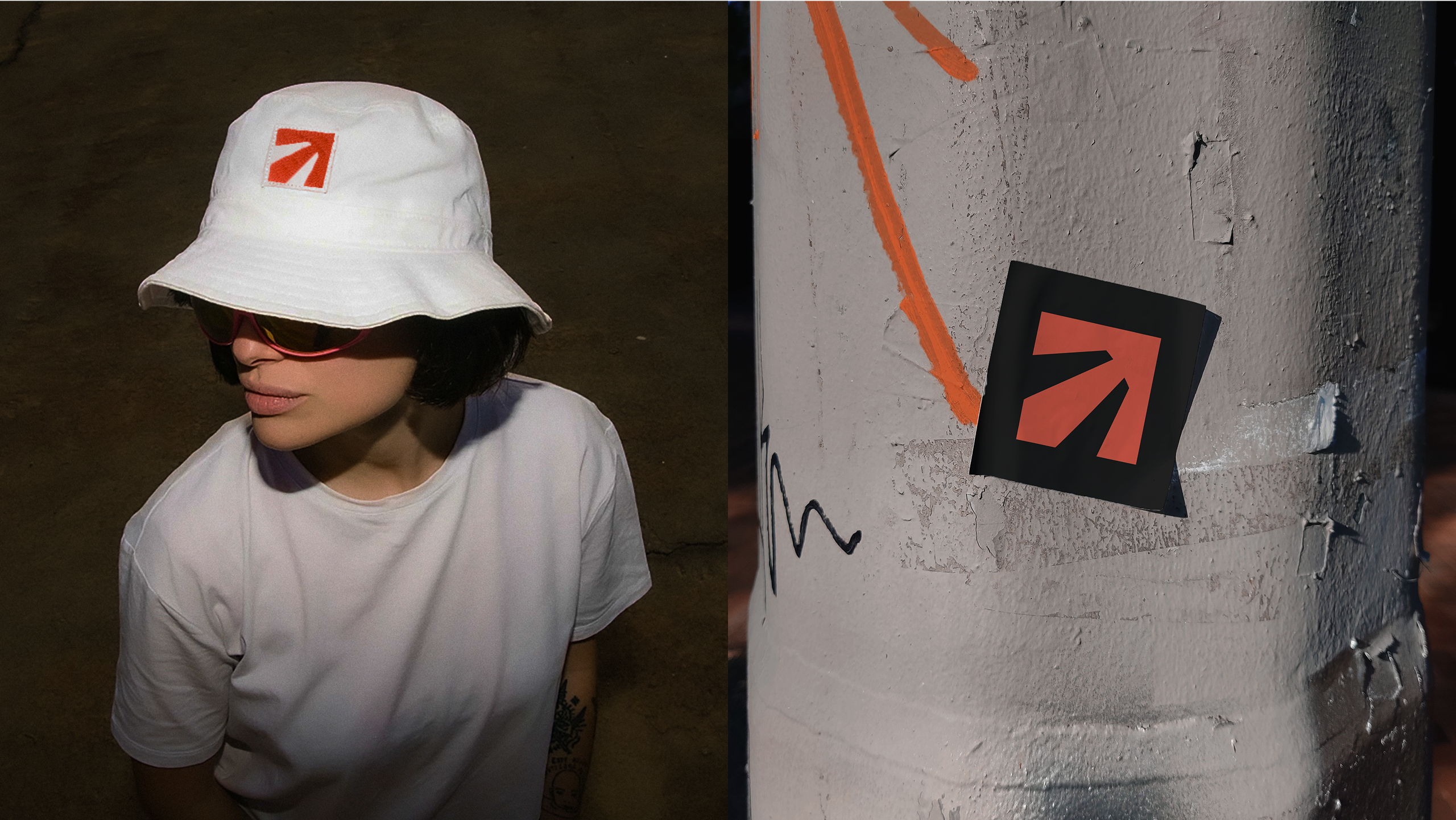 v1 brand identity showcase